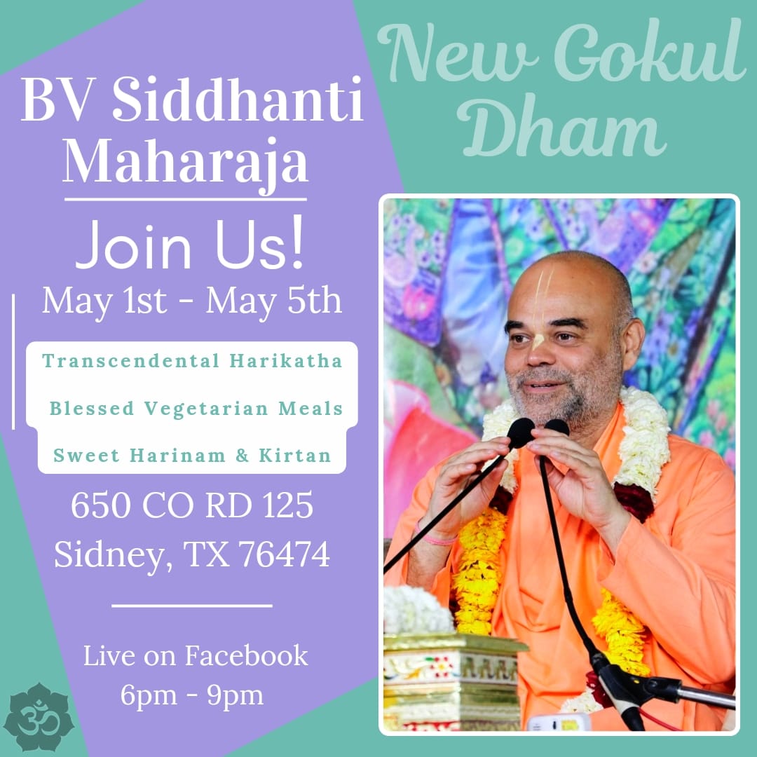 Sripad Bhaktivedanta Siddhanti Maharaja